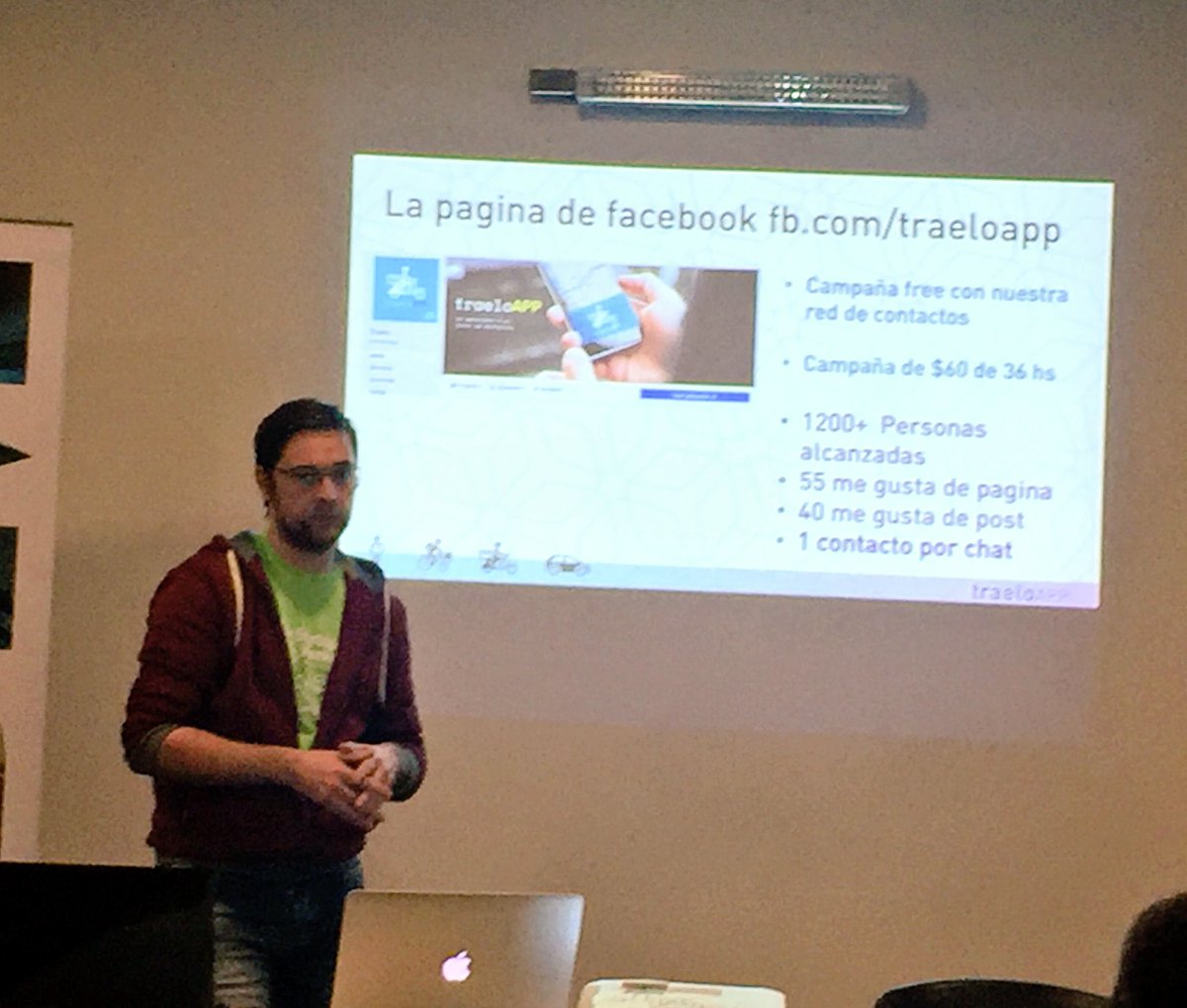swmontevideo's tweet photo. Tercer equipo #TraeloAPP delivery de paquetes en #swmvd17 https://t.co/ZdjzfCwvuW