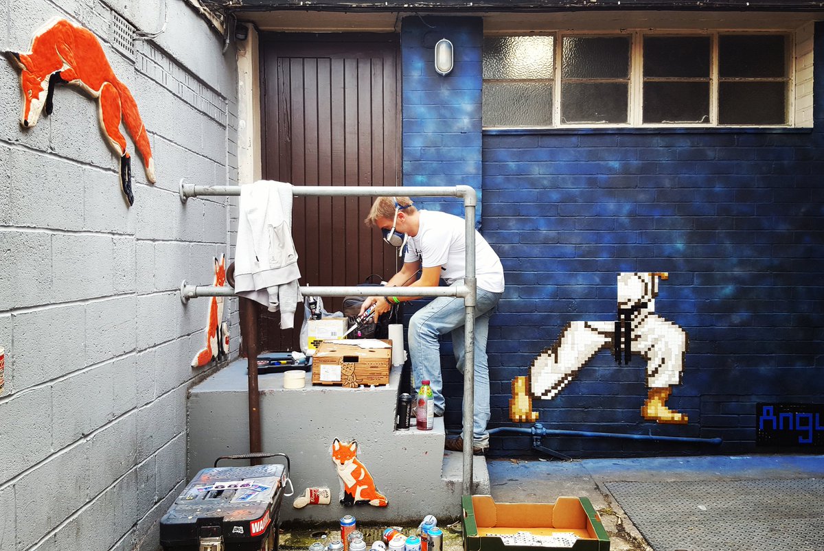 BristolShort's tweet photo. #Upfest fun in Briz this weekend, plus a little Persian brunch at Kuch on Whiteladies Rd. Yum. https://t.co/Lg8jJYd8aN