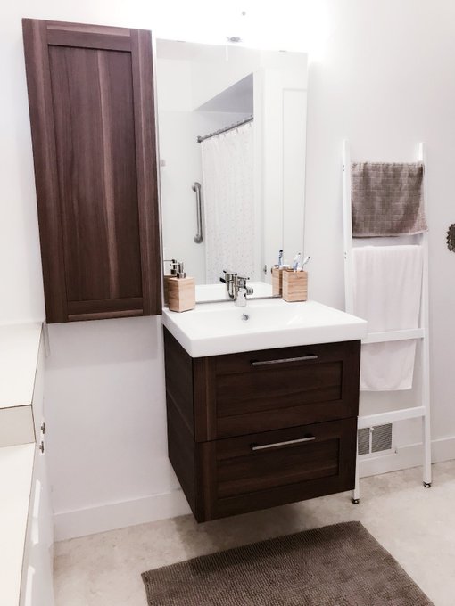 Got the cabinet up!! https://t.co/1dScBCyf1m