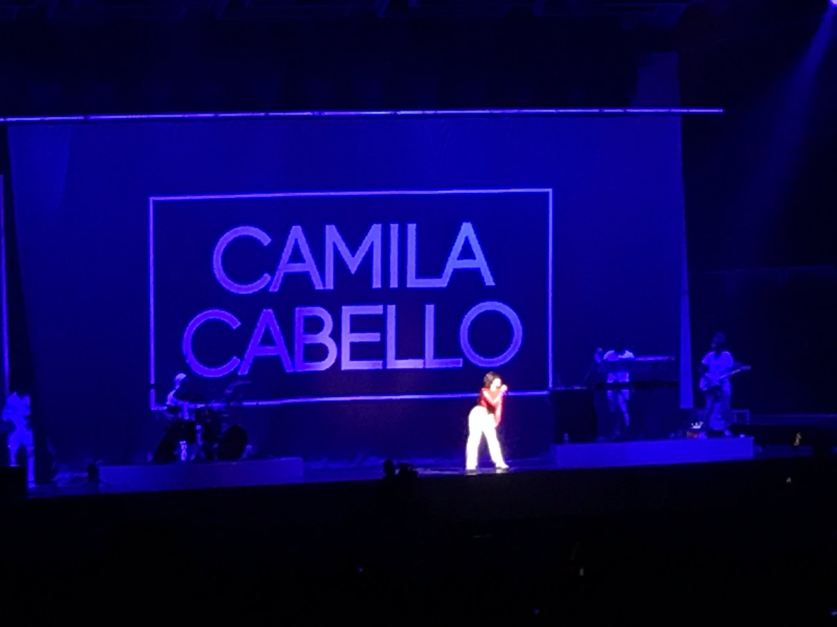 Camila Cabello kickin off the night 👍 #yeg #livemusic
