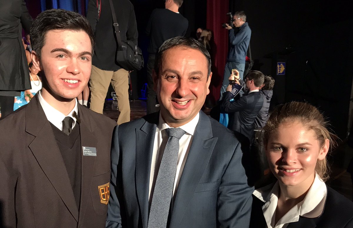 learnPSNSW's tweet image. Jessie and Dylan are shadowing Murat Dizdar, Dep Sec, School Operations &amp;amp; Performance, as part of Secretary for a Day. #S4aD17 #EdWeek17