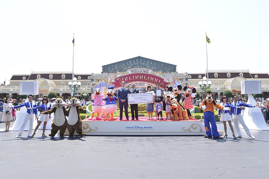 東京ディズニーリゾートで累計入場者数が7億人を突破 Fantasmickey