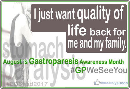 you_see_us's tweet photo. From our #GastroparesisSpecial running throughout August and featuring guest writers.  #GPWeSeeYou  #GoGreenForGP 💚💡 https://t.co/XbvnKN2tfR