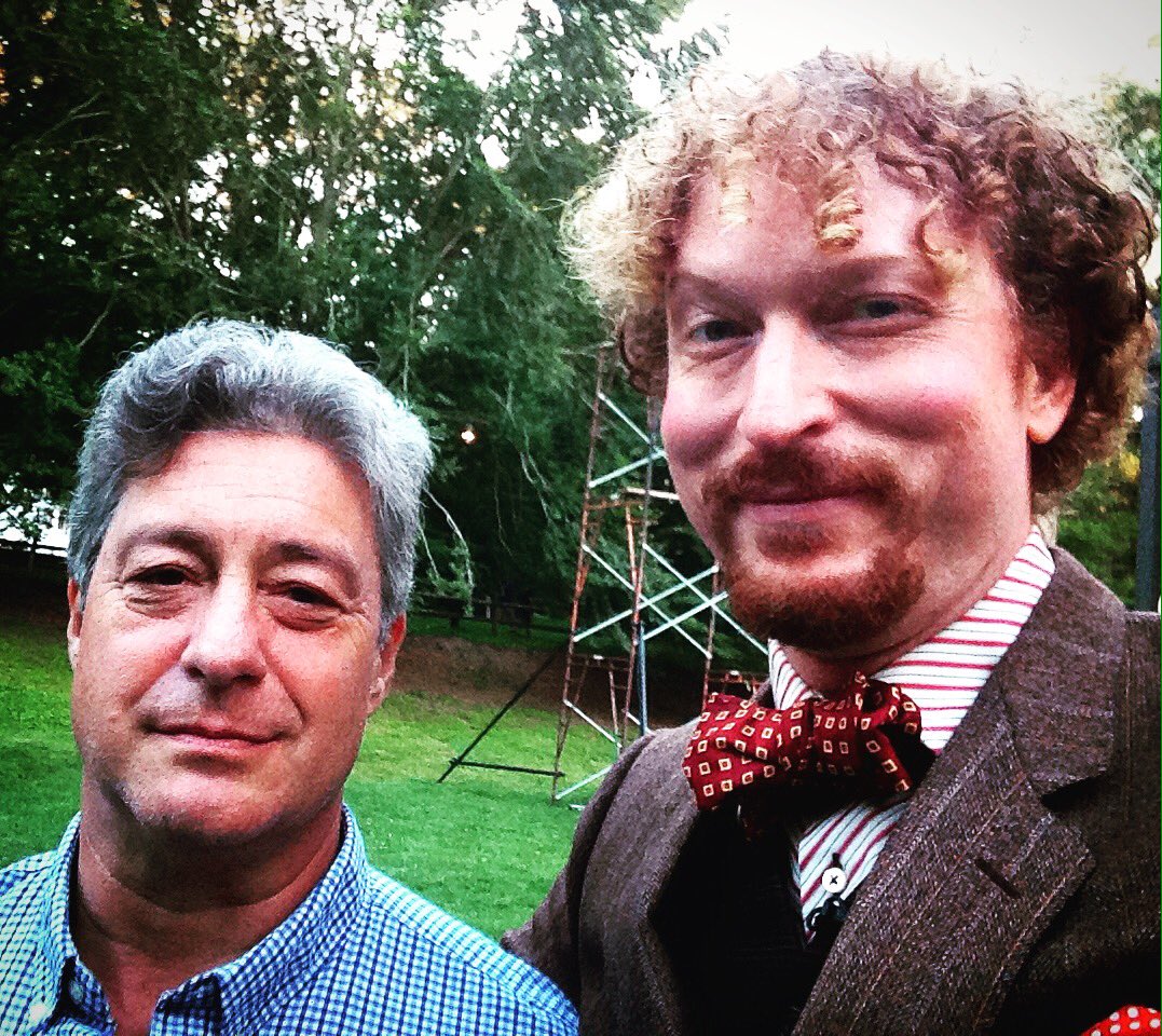 JonLPeacock's tweet image. For the last #TwelfthNight show of our #OpeningWeek I present our wonderful #Director Harland Meltzer! #Shakespeare #Westerly #RhodeIsland