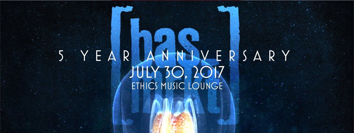 The legendary [Bas_mrkt] is BACK!!
Join us as we celebrate a very special 5 year anniversary on the Terrace.