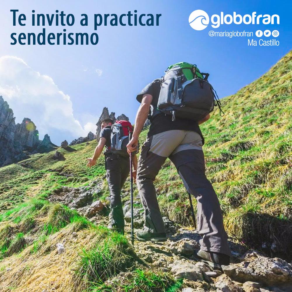 El senderismo estimula la circulación y despeja la mente. Sigue leyendo toda la información en mi Instagram: instagram.com/mariaglobofran/