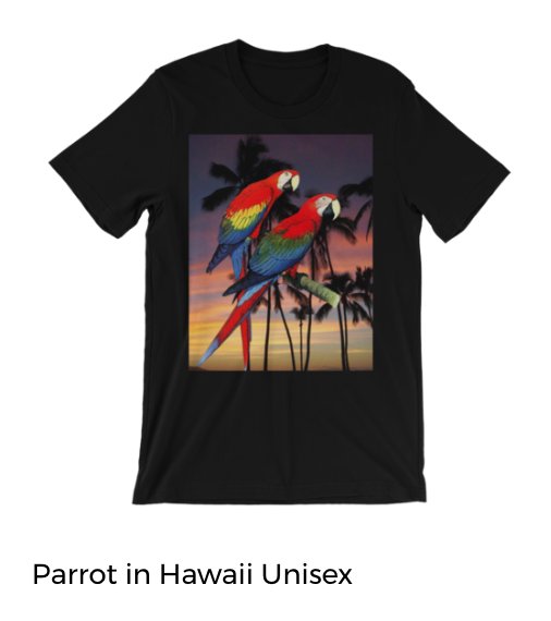 TurtleWorld_INC's tweet image. The Parrot Collection is now launched! We will continue to add new parrot themed shirts. Buy yours at TurtleWorldProducts.com