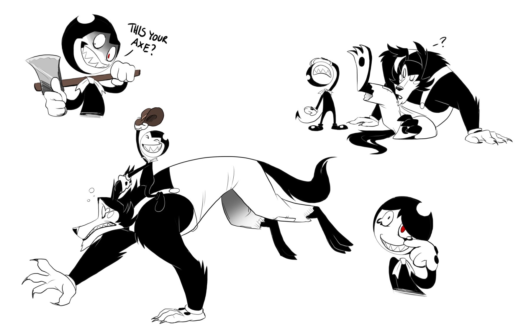 Картинки бенди комикс бенди