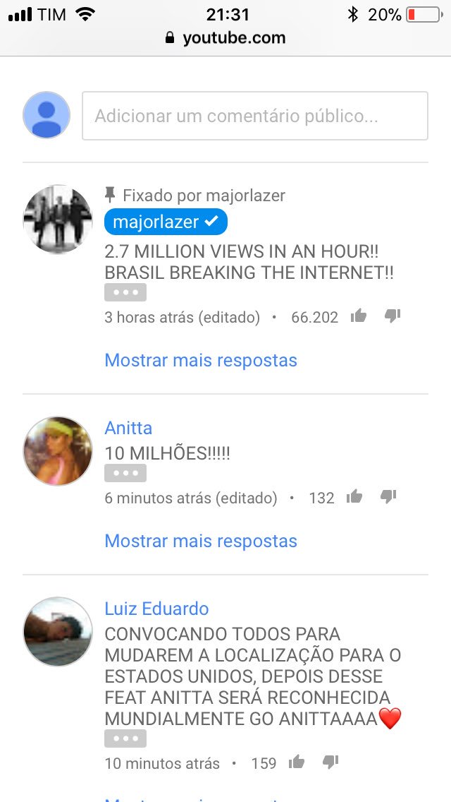 sincalwaysangel's tweet photo. @anitta disse ta dito, 10M porraaaaa #SuaCaraMusicVideo https://t.co/F9y1lkmtY4