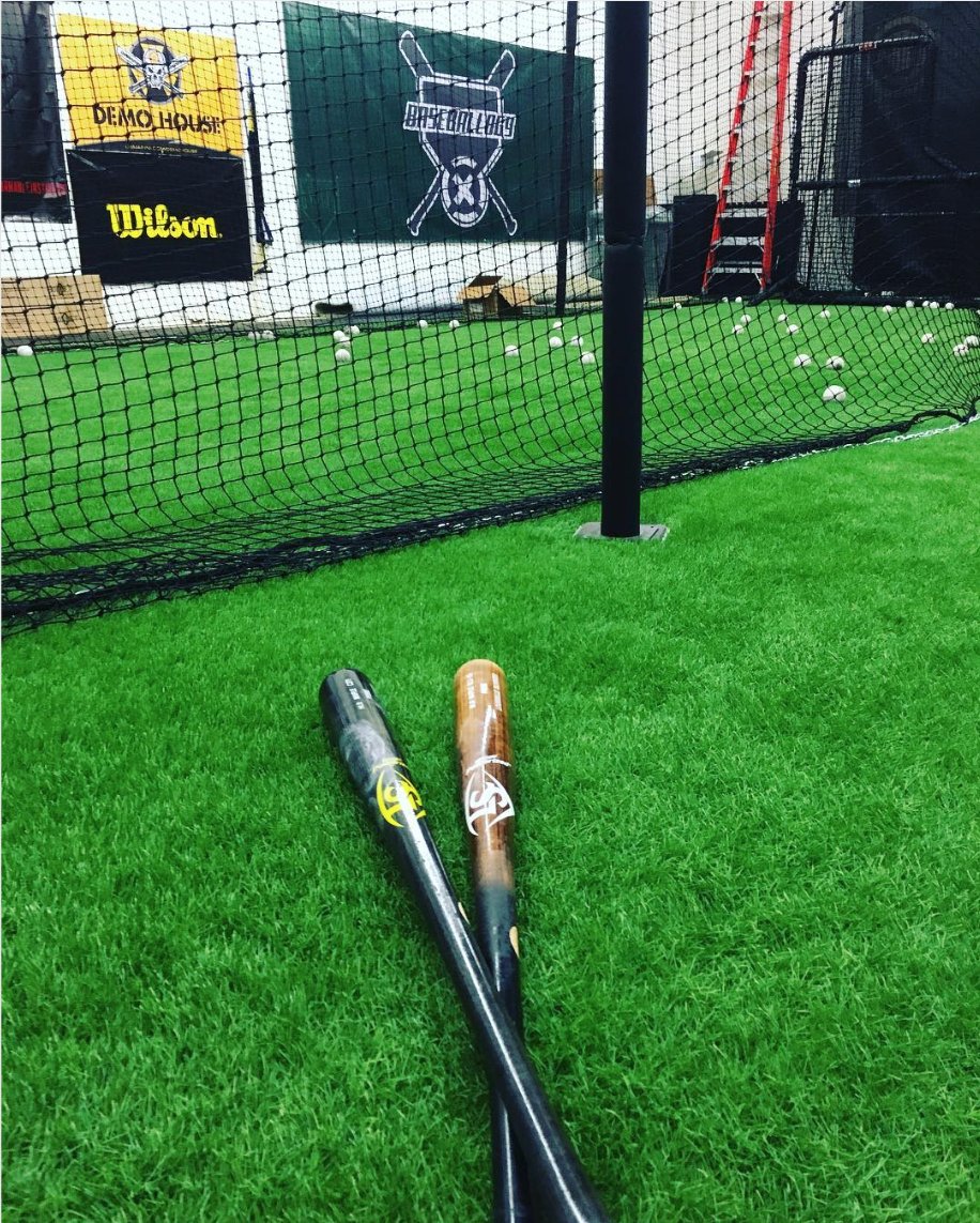 sluggernation's tweet image. Time to get some swings in. #CageWork #MLBPrime (📸: @socal_dema)