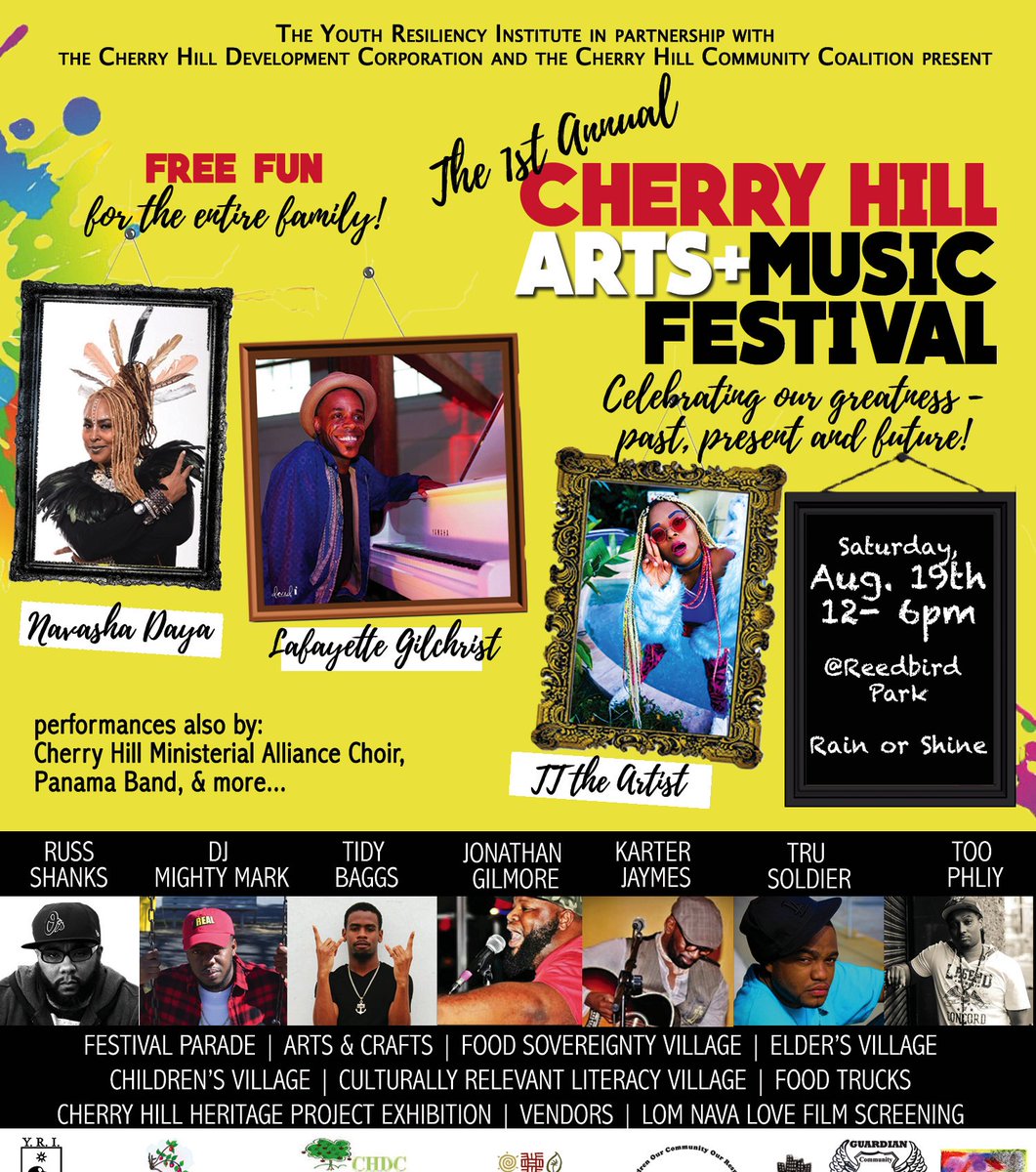 A celebration of arts & culture in Baltimore’s historic Cherry Hill community. CherryHillFest.com
#CommunitySelfDetermination