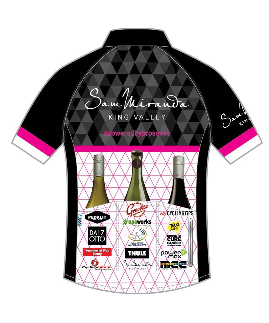 StradeNero's tweet image. .@champsys are providing leaders jerseys to all our cat. leaders inc GC, U/21, KOM, Sprint, Team, Most Agro &amp;amp; Gran Fondo #poweredbyprosecco