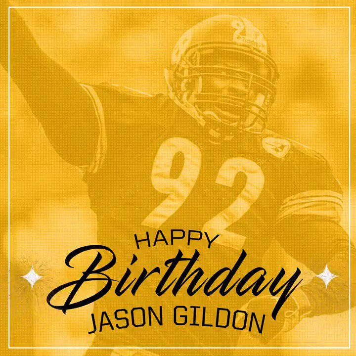 Pittsburgh Steelers on X: '#HappyBirthday to former LB Jason Gildon! 