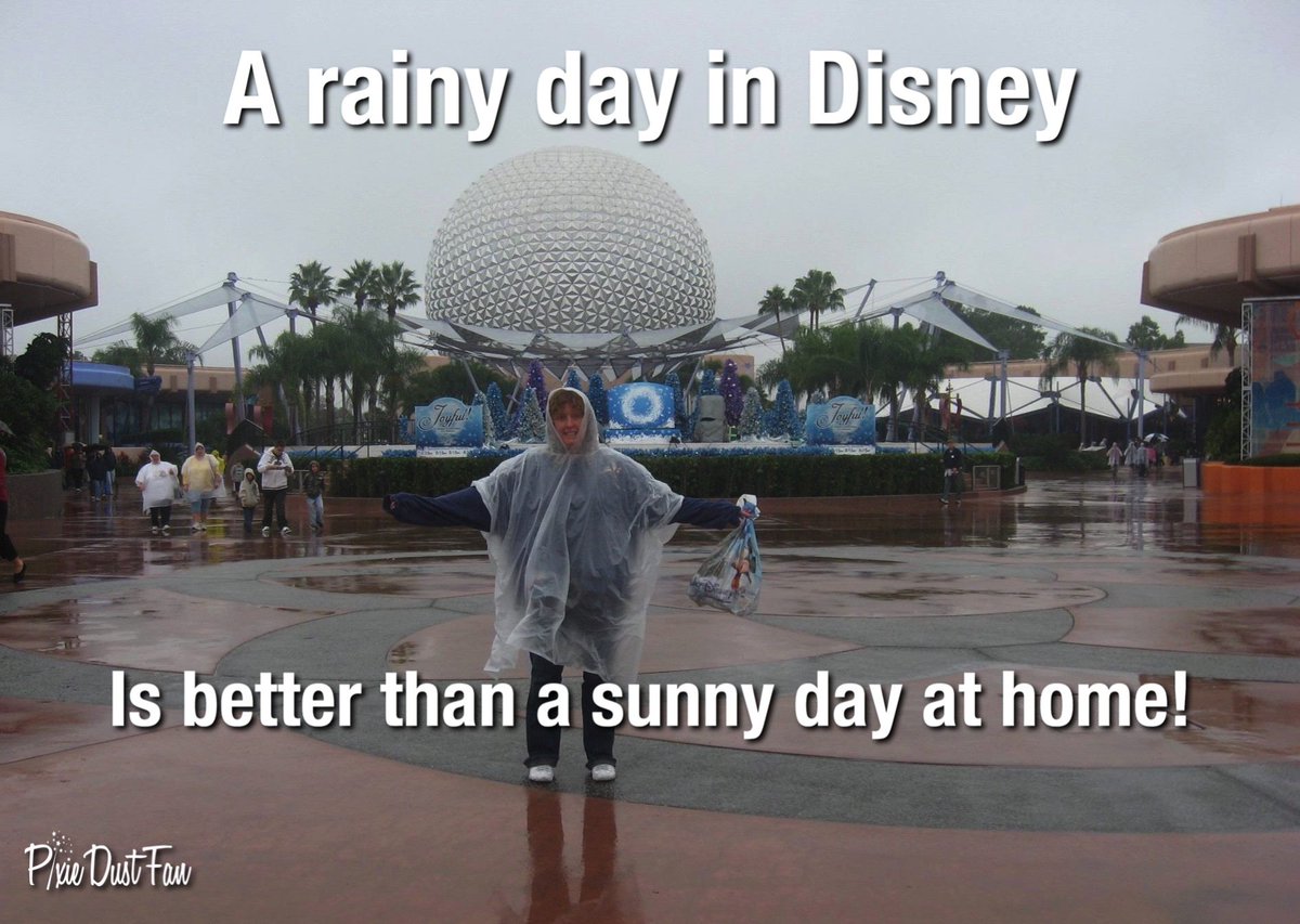 PixieDustFan's tweet photo. Totally True!
#RainAtDisney #MissingWDW https://t.co/ZvAshAhbLX