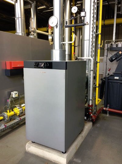 #Viessmann Vitocrossal 100 CI1 : #chaudière gaz #condensation compacte idéale en chaufferie d'immeuble d'habitation goo.gl/fb/QCkAkR