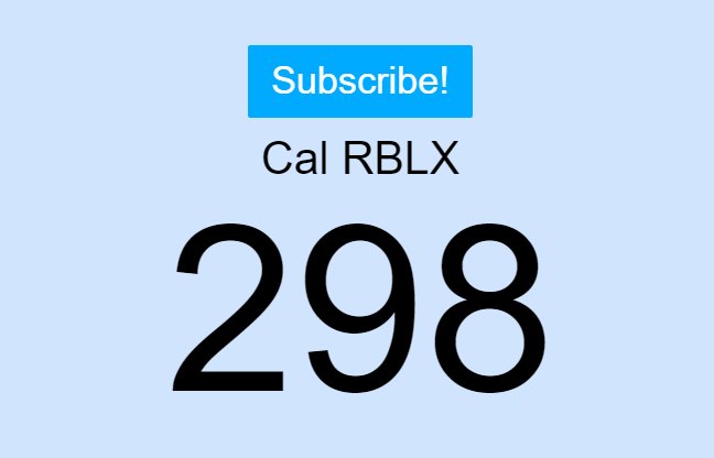 CalRblx's tweet photo. I am almost at 300?!?! No way 😵 https://t.co/oWx7a4RTlP