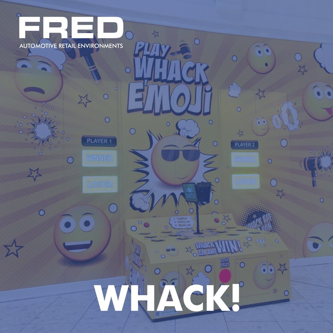 Pop up shops are the perfect way to entice &amp; excite customers in the shopping centre or within your dealership. 😐🔨 fred.uk.com/engagement/
