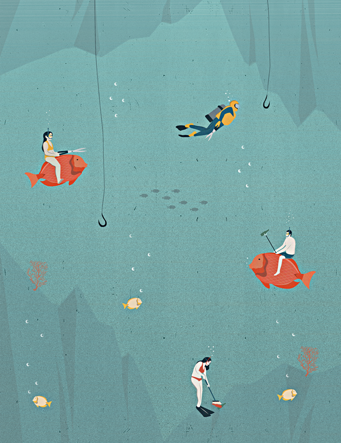 ROBERTO_CIGNA's tweet photo. Cleaning the Ocean .@AnnaGoodsonMgmt #illustration #illustrator #graphicdesign #drawing #draw #art #posterart #designer #ocean #sketch https://t.co/fbCE6Q2OcT