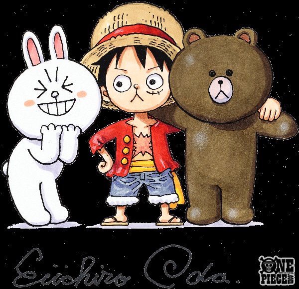 linesutanpuget's tweet photo. ルフィがラインとコラボしてる！
かわいい！！(*´∇｀*) https://t.co/U54MILusWD