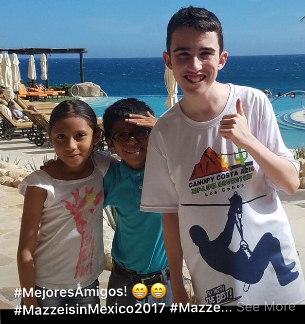 brighouse1971's tweet photo. @TylerMazzei I guess this smile explains it all... #FunInMexico #TylerAndHisSombrero https://t.co/5zzi4vs8pN