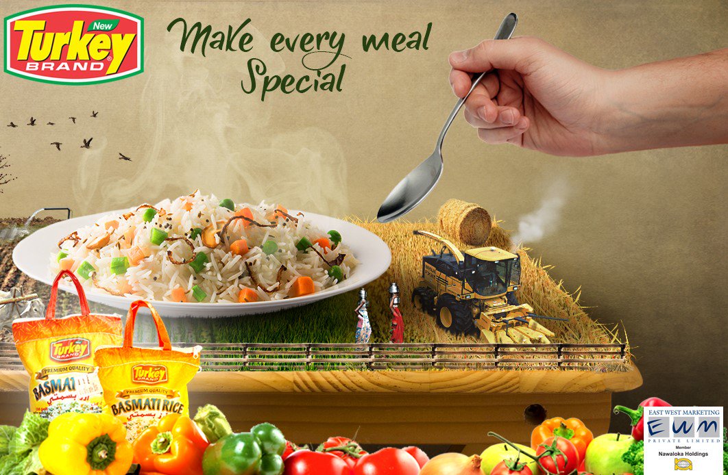 EastWestSL's tweet photo. Make every meal special with Turkey Brand Basmati Rice!

#specialmeal #Turkey #Basmatirice https://t.co/so3iCf5GM0