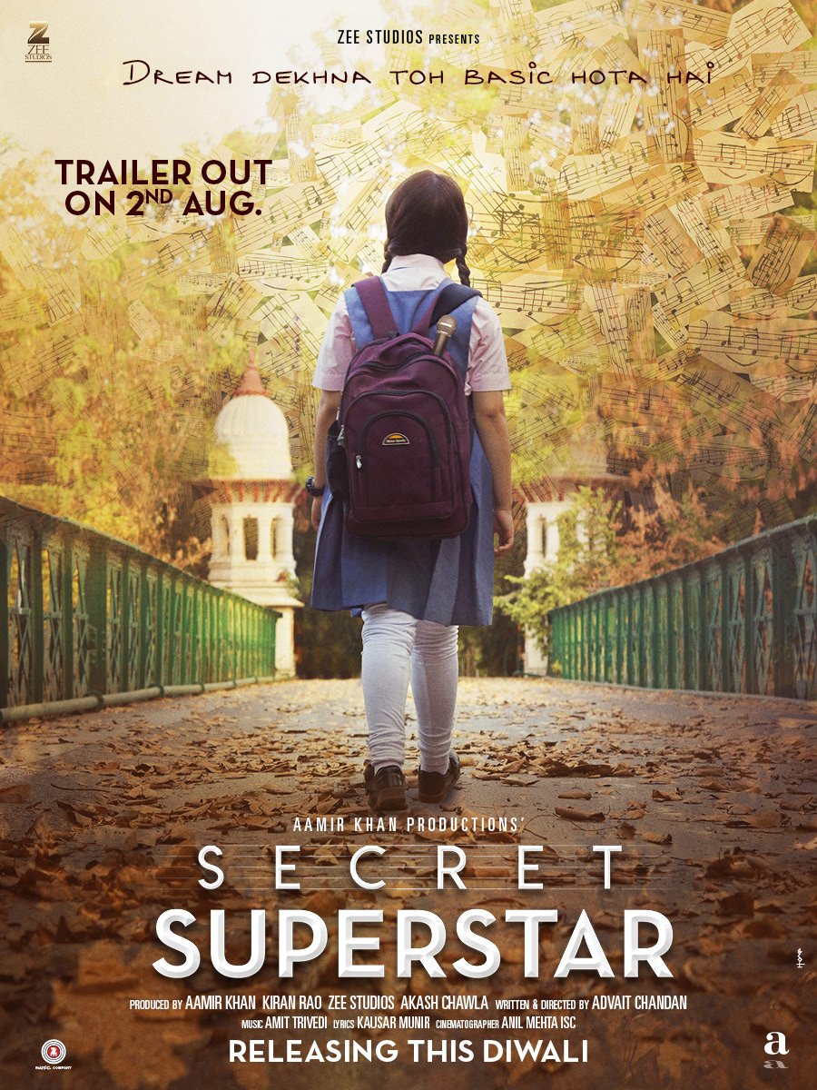 #SecretSuperstar trailer out in two days! 🎬

<a href="/aamir_khan/">khan saab 🥰</a> <a href="/ZeeStudios_/">Zee Studios</a> <a href="/advaitchandan/">Yadav Chandan</a>