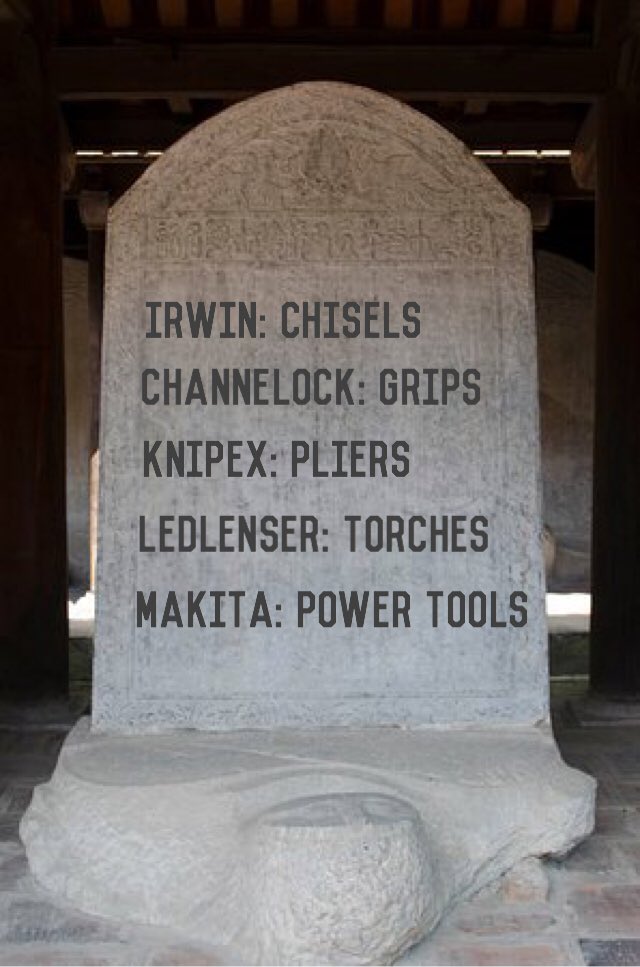 pbplumber's tweet photo. The Tool Commandments 🙌🏽

Let me know if you agree or comment with your own ✌🏽️ https://t.co/poQrvQE7xy