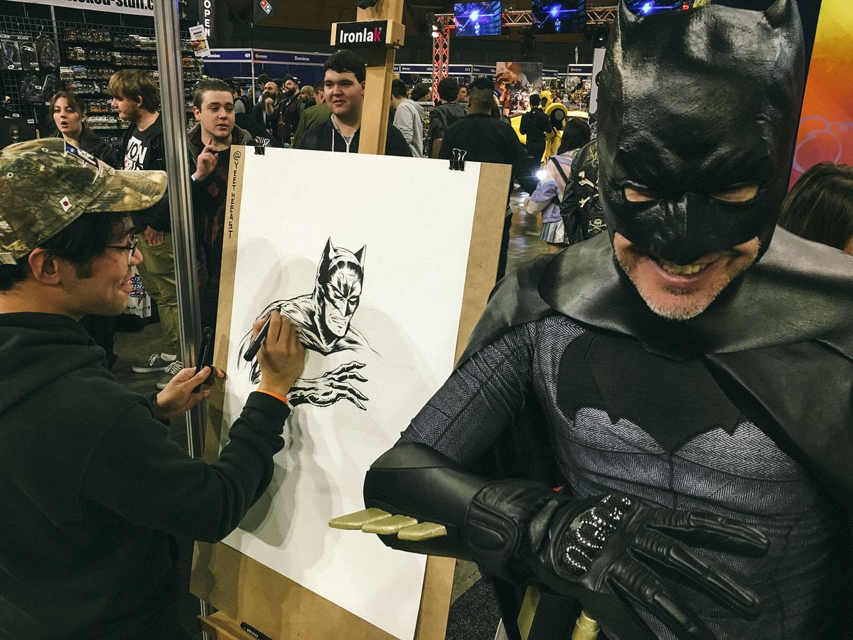 Ironlak's tweet photo. Watch: Ironlak at Supanova Sydney: https://t.co/gG30zOTqrY https://t.co/JsLAkM4m5i