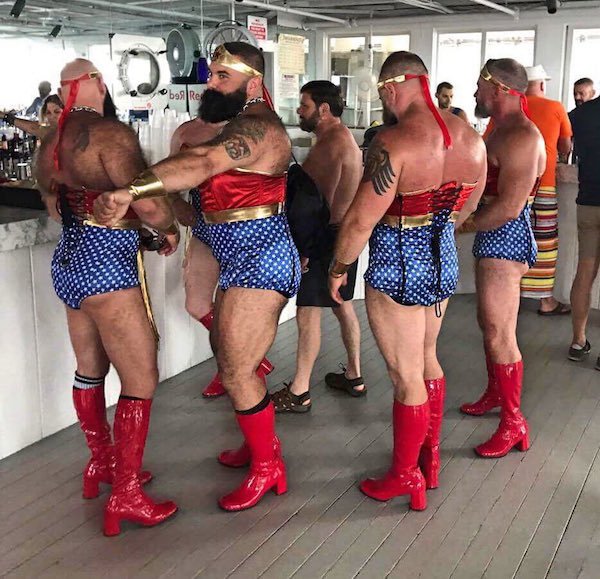 andrew_heister's tweet photo. The first rule of Wonder Woman club is, never talk about Wonder Woman Club.

Seriously guys, let's never speak of this. https://t.co/mueE8ojiBS