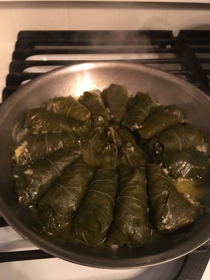chefSSmith's tweet image. Whipping up some Vegan, gf dolmas...smells incredible in here
