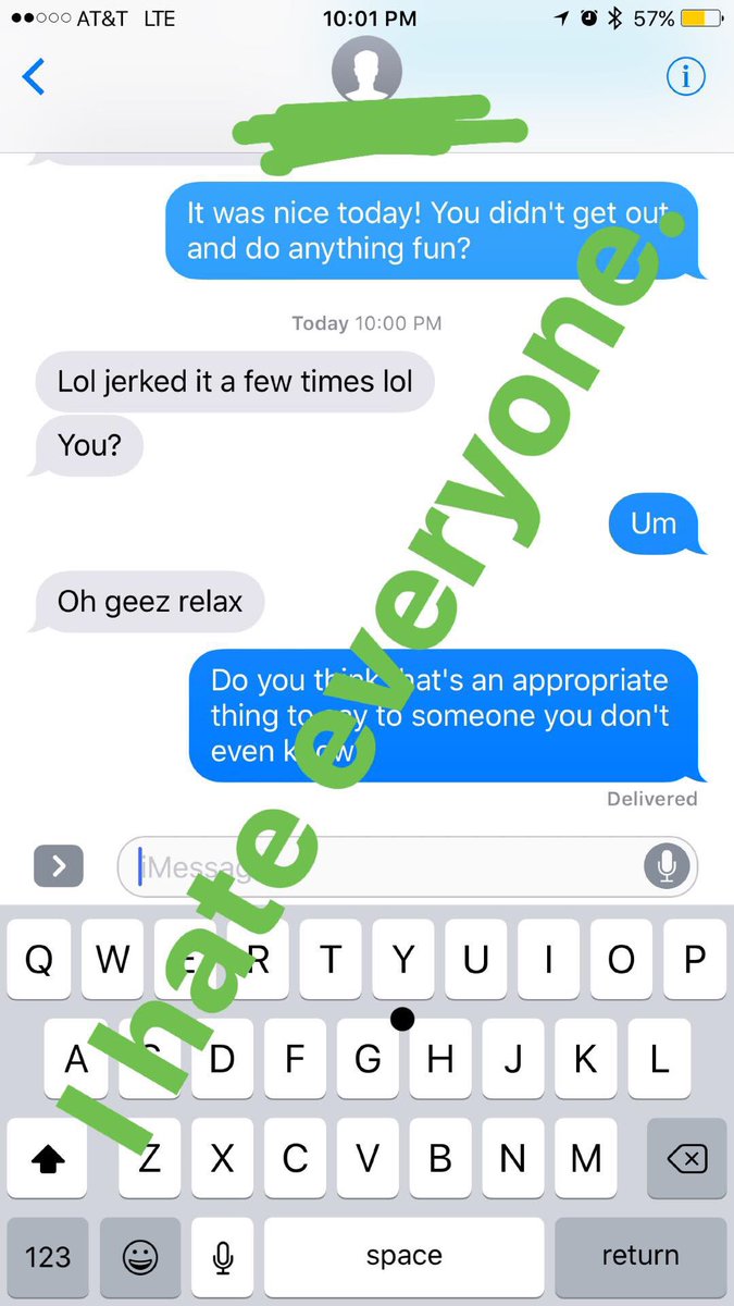 FirstDateSally's tweet photo. And another one bites the dust. Literally matched with this dude earlier today and this was what he starts out with after giving me his ## https://t.co/mzW3K4pCNc
