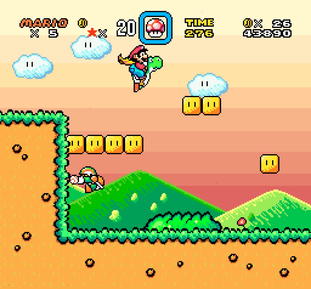 Featured image of post Yoshi Sprite Super Mario World And also share with others in the social networks