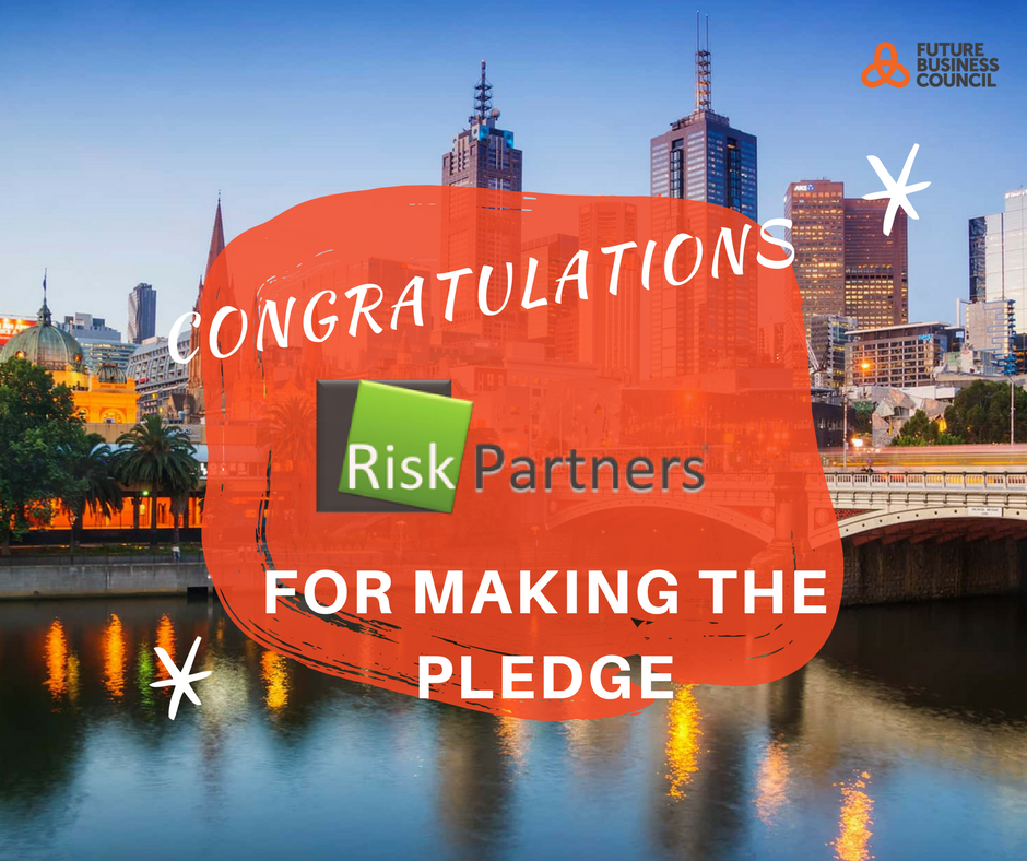 FBC_Australia's tweet photo. Risk Partners has signed up to Sustainability Victoria's TAKE2 Victoria Pledge #take2pledge. Has your business signed up yet? #FBC2017 https://t.co/8J804UgTOd