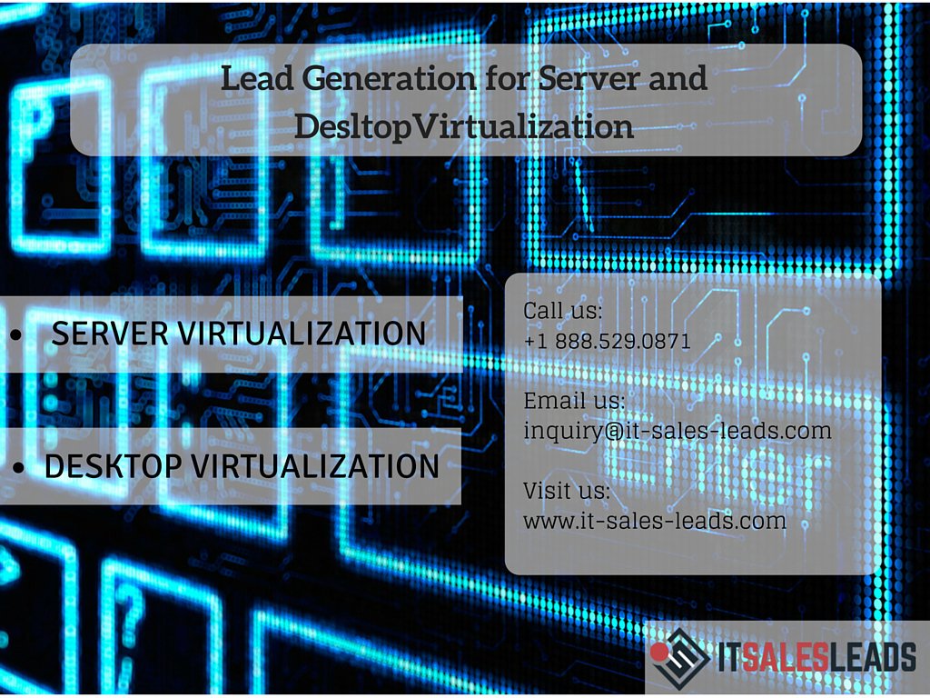 brbmckinney's tweet photo. See how #ITSalesLeads lead generation services provide substantial and renewable returns for your #virtualization https://t.co/dSGV06NTUz https://t.co/FKWv07ChRb