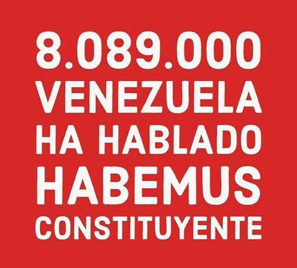 #VictoriaConstituyente30J