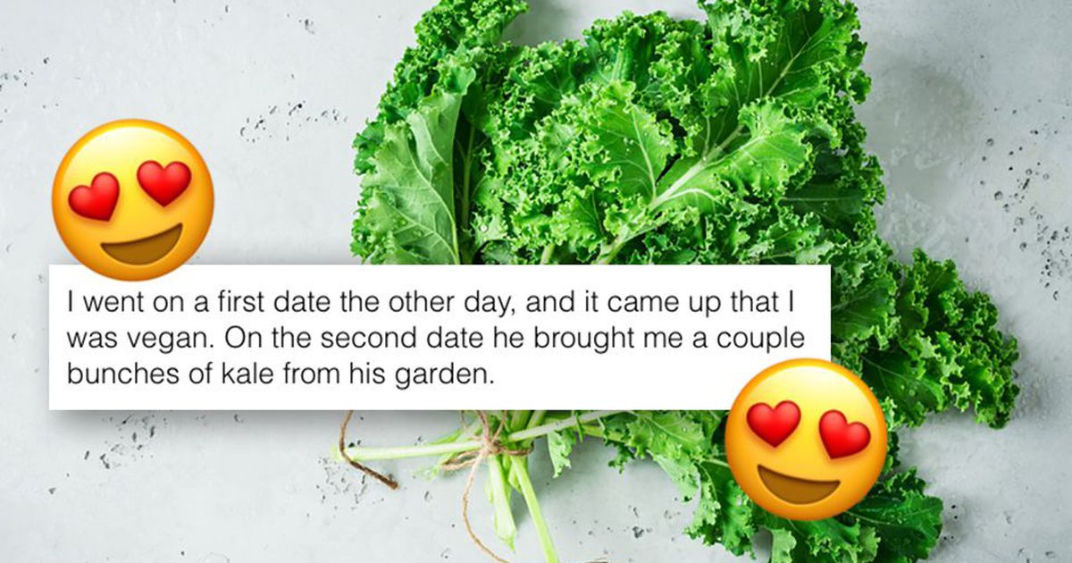 CEStrother6776's tweet photo. Man brings his vegan date a bouquet of kale and they say romance is dead
https://t.co/HRSGA1oWtX https://t.co/SjWOmGUWdg