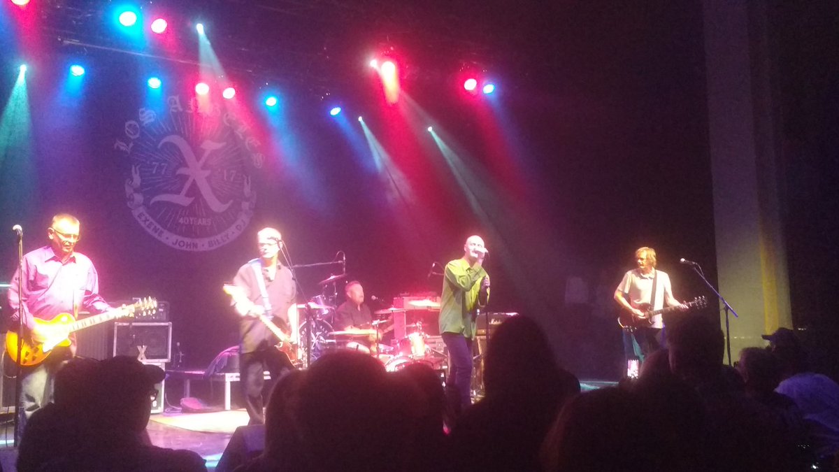 Great show.  Awesome variety of tunes from <a href="/Xtheband/">Xtheband</a> &amp; <a href="/johndoefromX/">John Doe</a> Congrats on 40yrs of Los Angeles <a href="/WeArePowWows/">Pow Wows</a>