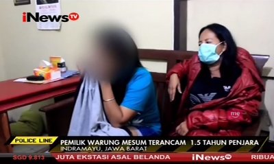 Pemilik warung mesum terancam 1,5 tahun penjara di Indramayu, Jawa Barat #P...