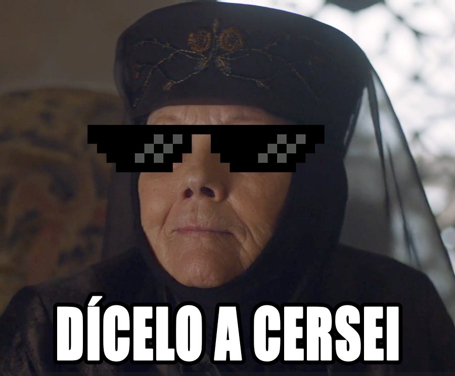 _Sie7e_'s tweet photo. In your face, bitch! ¡Olenna ídola! #GoTS7  
#HBOGOLA https://t.co/jQvlVxFxMH