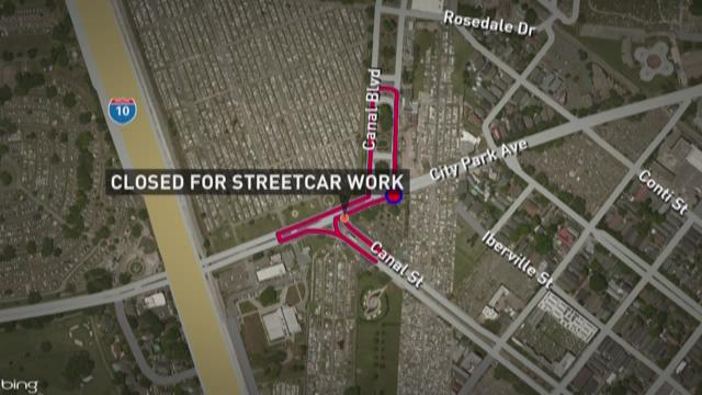 Construction on Canal St. streetcar extension begins Monday bit.ly/2vksMDw