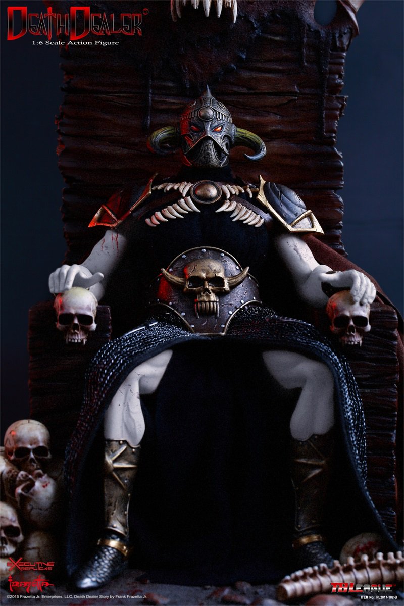 ★600体限定★ サイドショウ フランク・フラゼッタ デスディーラー スタチュー Phicen 1/6 フランク・フラゼッタ デス・ディーラー *お取り寄せ