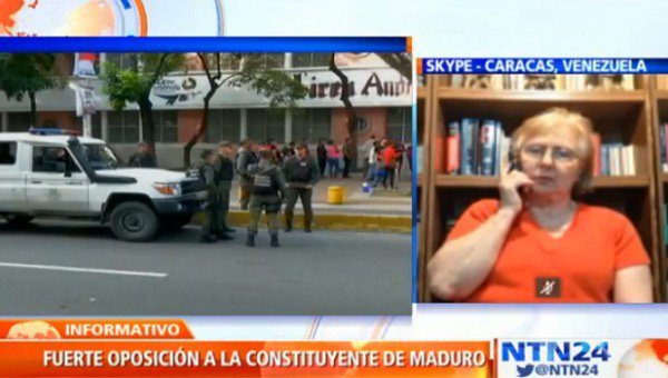 Bejumero's tweet photo. "Maduro cayó en su propia trampa cuando convocó esta Constituyente": Blanca Rosa Mármol
https://t.co/OKXoiCEC0D https://t.co/4PQXNPokbz