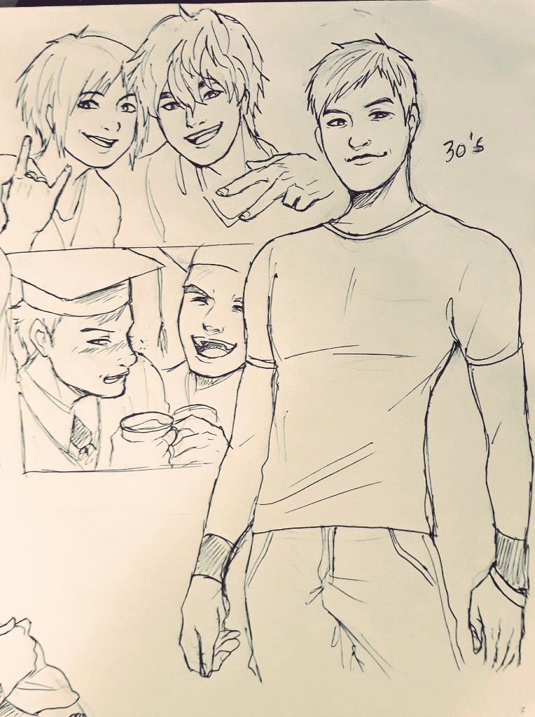 JasMTLL_98's tweet photo. Stress doodles of My #dreamdaddy Dadsona Josh Mercedes!
#DDADDS #dadsona #oc #craigcahn #amandaann #jasumt #sketches https://t.co/6RI3338uzU