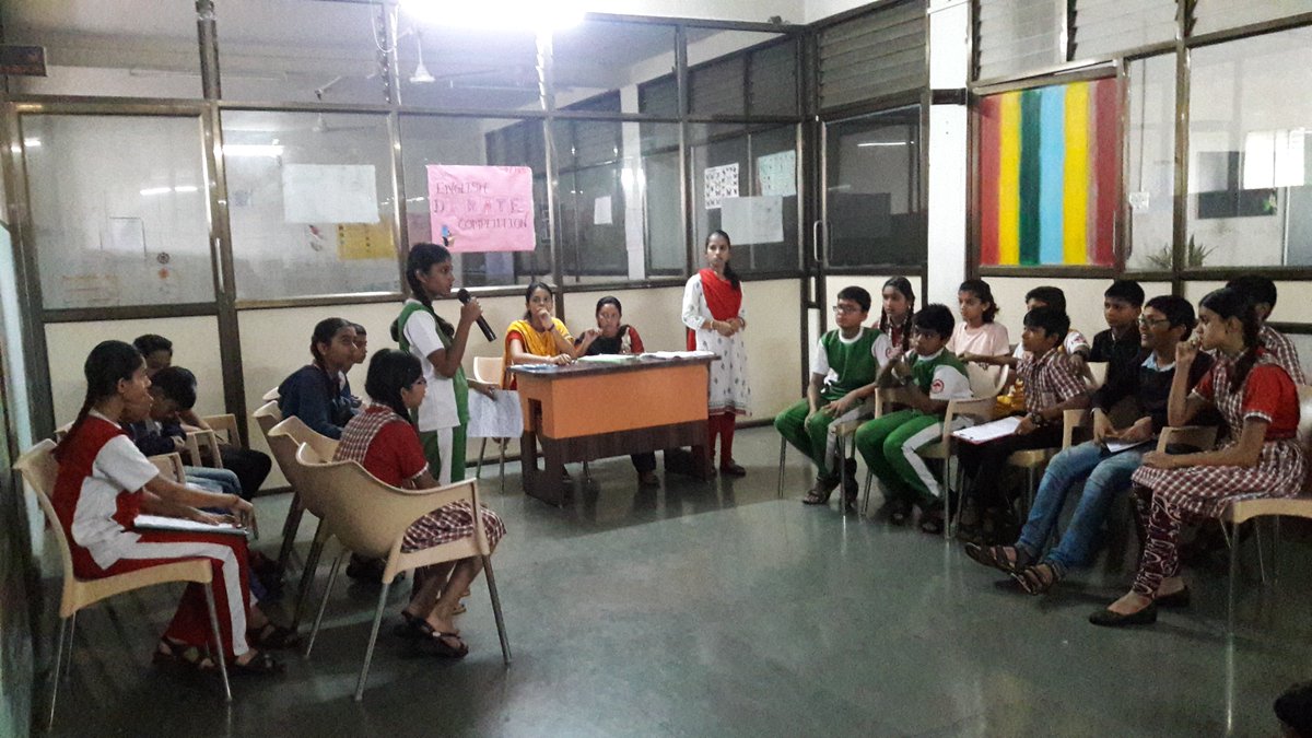 PanchvatiSchool's tweet photo. Debate Competition https://t.co/iR9vmYpmpu