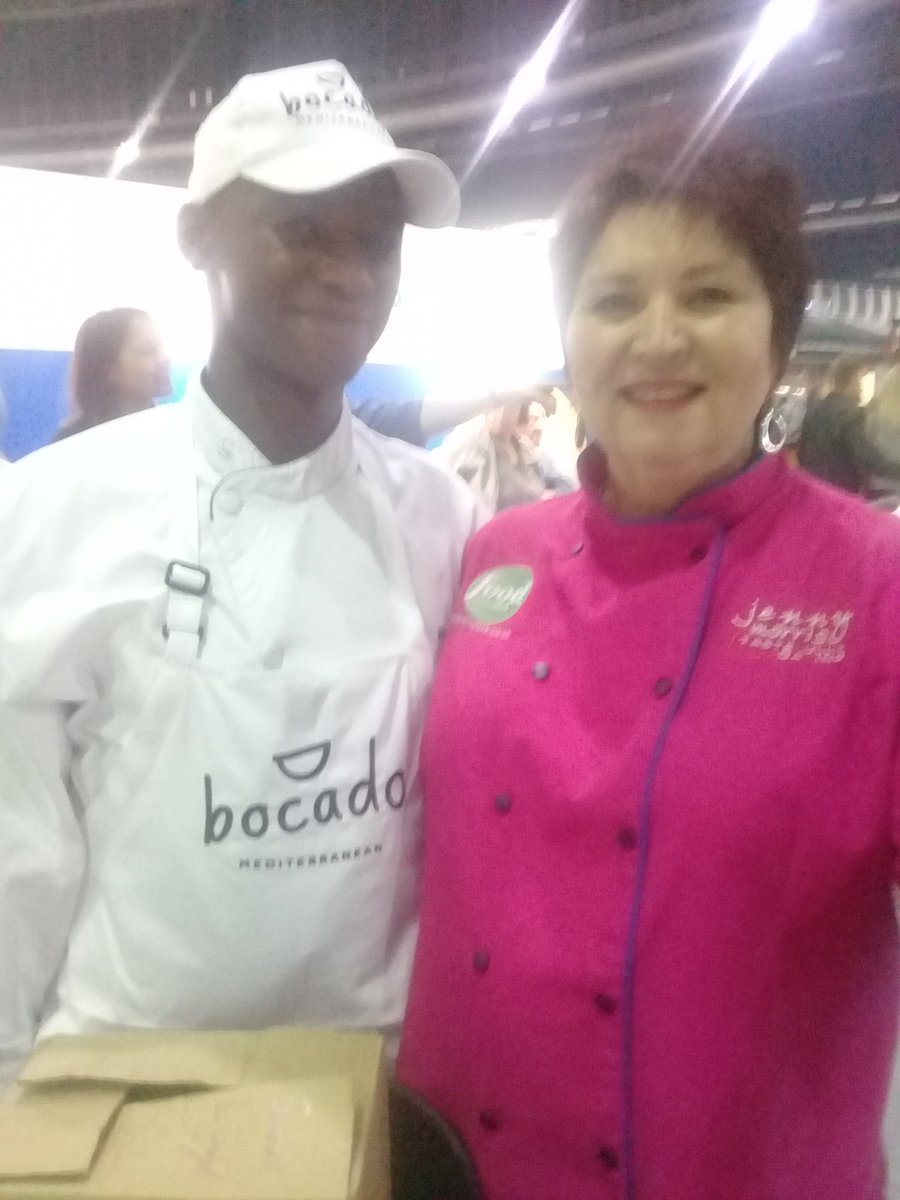 chefpules's tweet photo. #GFW2017 the love that she have love her to bits @JennyMorrisChef https://t.co/QsD2zvQ6LA