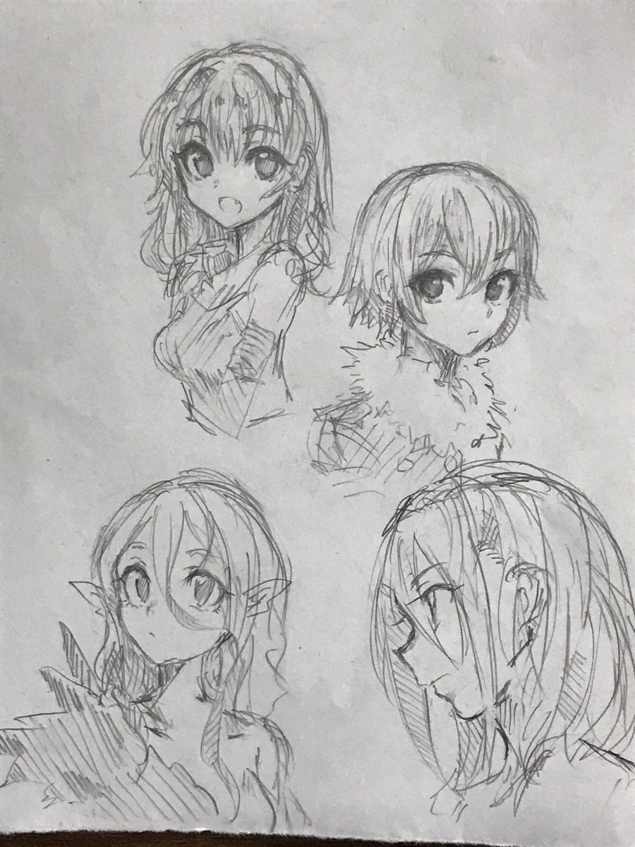 久しぶりの投稿です。今デジタル絵を練習しているので、いつかそちらもお披露目できればいいです。
#アナログ絵 #創作 #落書き 