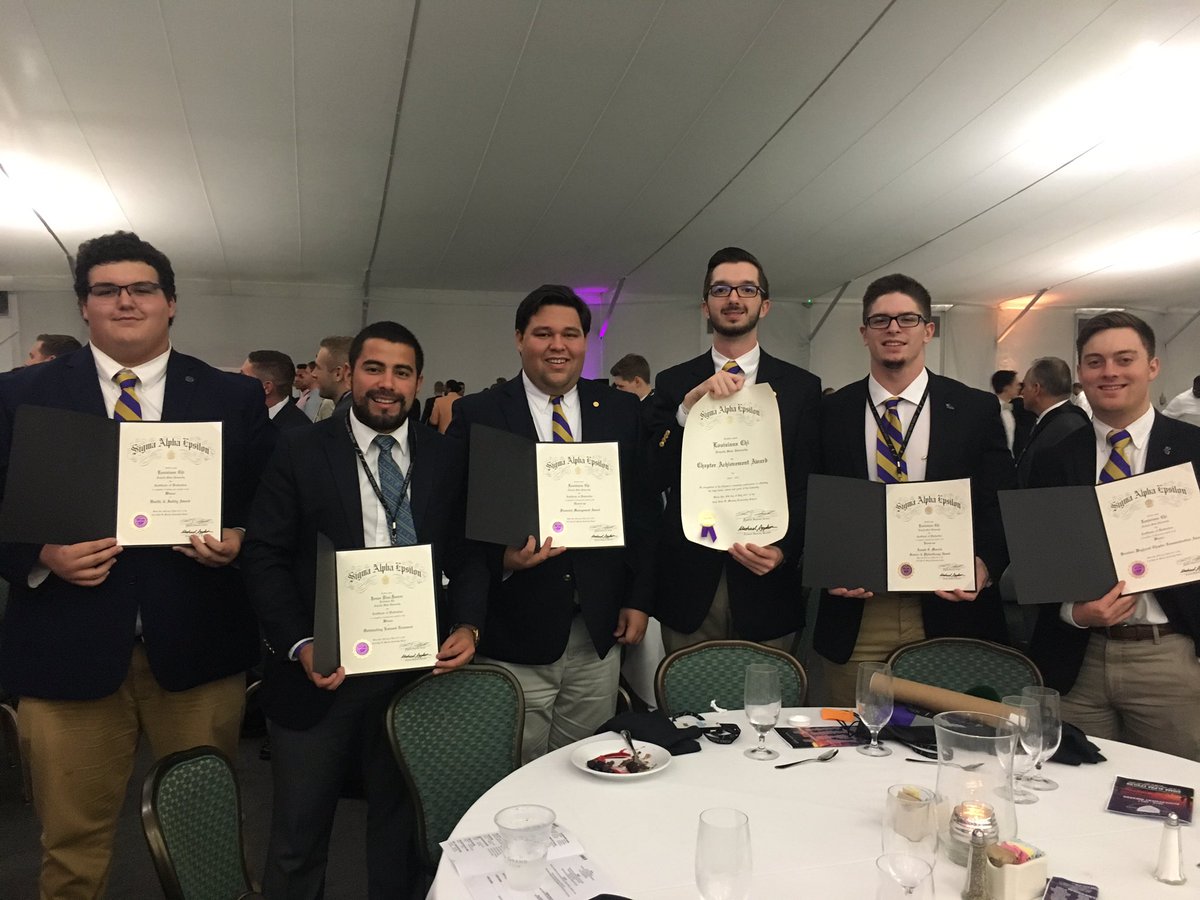 saenicholls's tweet photo. A hearty ΦΑ to our chapter's hard work and dedication to our beloved ΣΑΕ. Blessed to receive multiple awards and a zeal nomination! #82ls https://t.co/LxtwDkeMwx