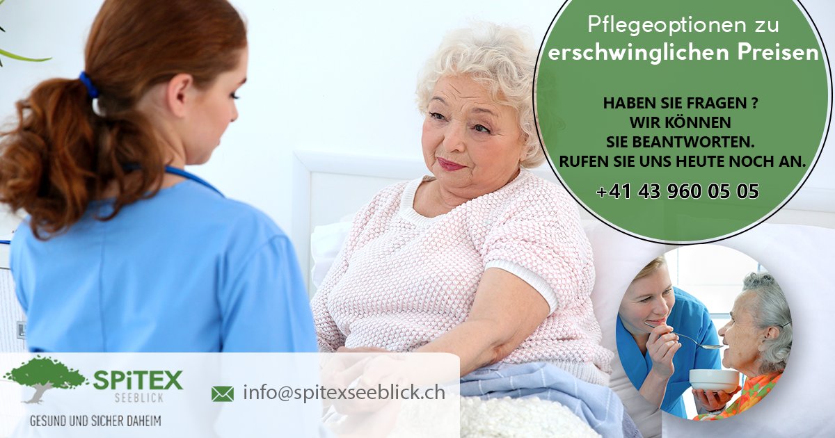 Mitfühlende Seniorenpflege ist die Essenz unseres Dienstes. Rufen Sie uns jetzt an ☎ +41 43 960 05 05 
 spitexseeblick.ch