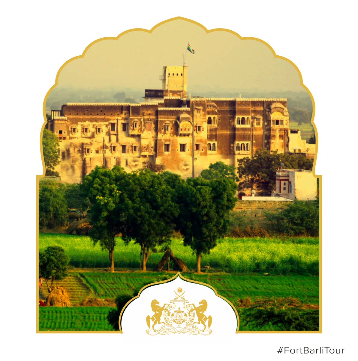 fortbarli's tweet photo. Relive the era of emperors and princely kingdoms at one of the finest fort properties in Rajasthan! #FortBarli #Rajasthan #Royalty #Ajmer https://t.co/giH1b2igMZ