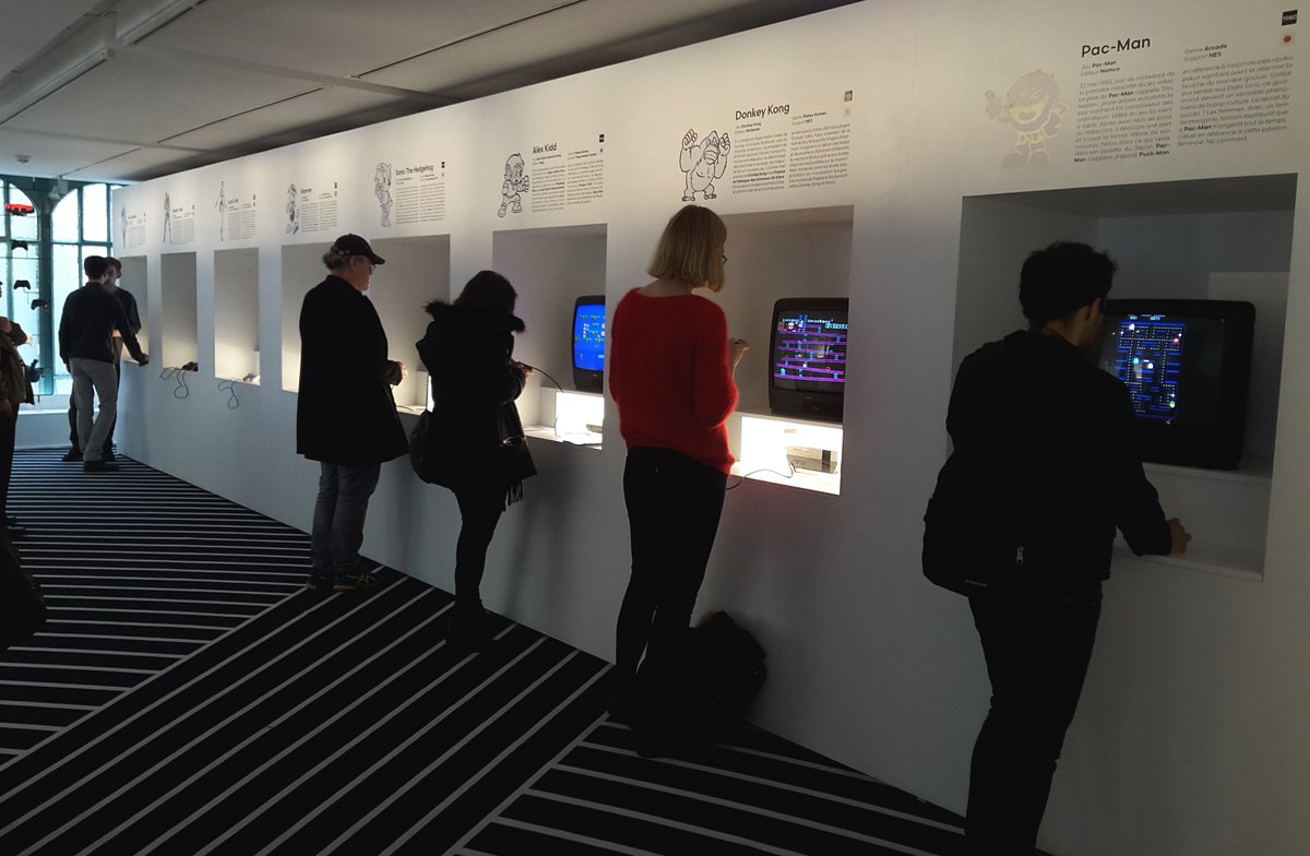Akialam1's tweet photo. "Game" à la @Fondation_EDF : une #expo qui s'adresse aux geeks mais aussi au grand public ! #GameLexpo #JeuxVideos
https://t.co/wmq0mgMnS3 https://t.co/xskx5fPsYQ